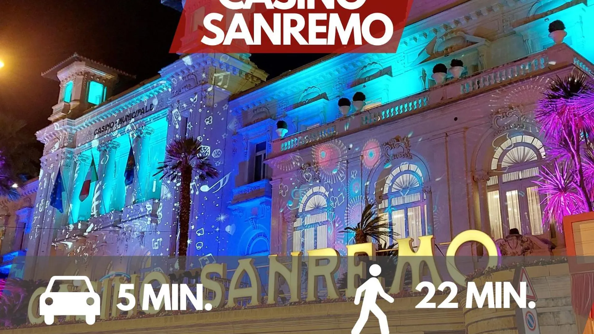 Elegant Apartment-Con Free Wi-Fi & A/C Sanremo 0*,